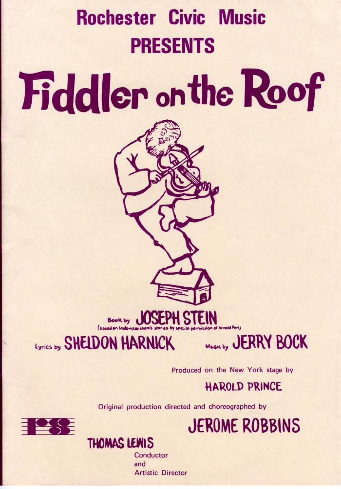 Fiddler on the Roof program