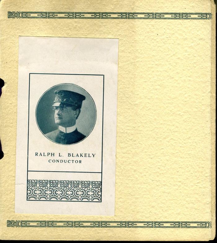 Souvenir Program 1914