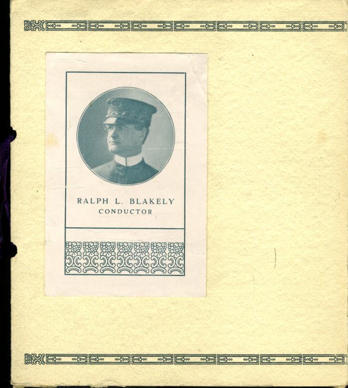 Souvenir Program 1914