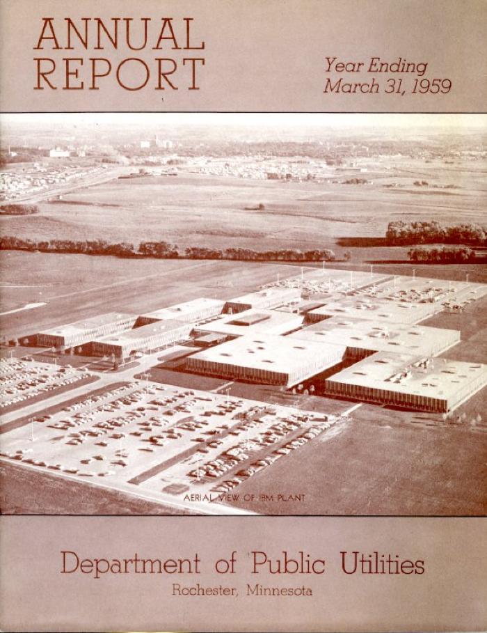 Annual Report Department of Public Utilities Rochester, Minnesota
