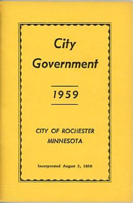 City Government, City of Rochester, Minnesota