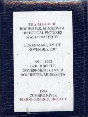 Building the Government Center and Zumbro River Flood Control Project