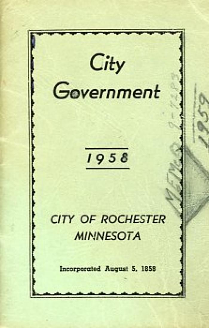 City Government, City of Rochester, Minnesota
