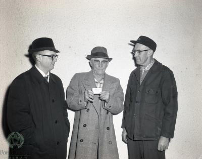 James C. Tauber Wins Color Television, Glenwood, Minnesota