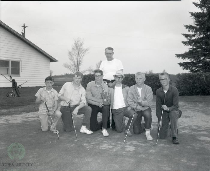 1962 Glenwood High School Boys Golf Champions, Glenwood, Minnesota 