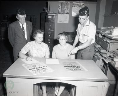 American Legion And Auxiliary Members, Glenwood, Minnesota 