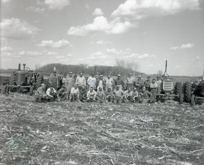 Farming Bee At Newman B. Erickson's Farm, Barsness Township, Minnesota