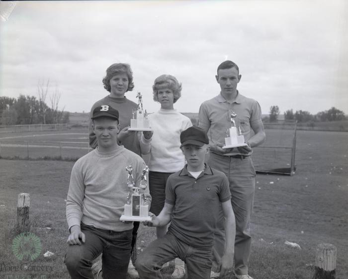 Langhei Aces And Ben Wade Blazers Softball Champions, Pope County, Minnesota