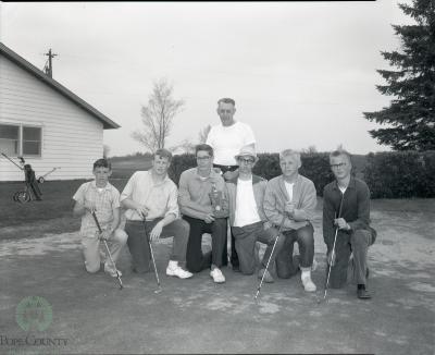 1962 Glenwood High School Boys Golf Champions, Glenwood, Minnesota 