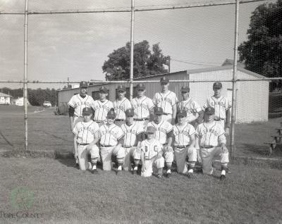 1962 Glenwood Junior American Legion Baseball Team, Glenwood, Minnesota 