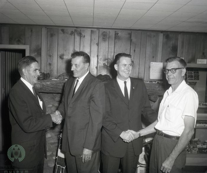 Glenwood Lions Club Officers, Glenwood, Minnesota 
