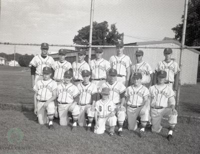 1962 Glenwood Junior American Legion Baseball Team, Glenwood, Minnesota 