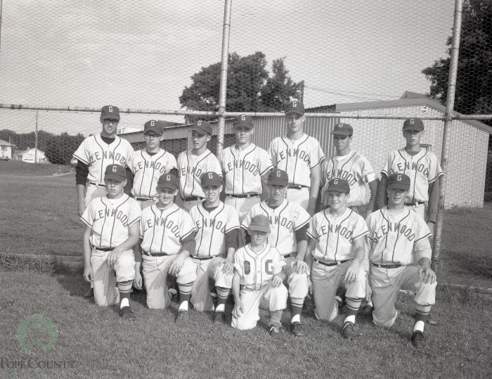 1962 Glenwood Junior American Legion Baseball Team, Glenwood, Minnesota 