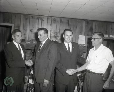 Glenwood Lions Club Officers, Glenwood, Minnesota 