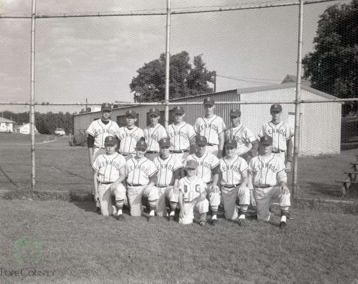 1962 Glenwood Junior American Legion Baseball Team, Glenwood, Minnesota 