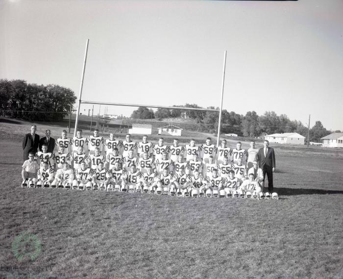 1962 Starbuck High School Boys Football, Starbuck, Minnesota