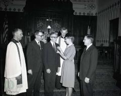 Jerry Ogdahl Receives Pro Deo Et Patria Award, Glenwood, Minnesota 