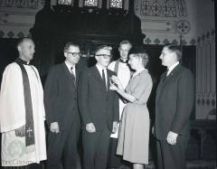Jerry Ogdahl Receives Pro Deo Et Patria Award, Glenwood, Minnesota 