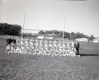1962 Starbuck High School Boys Football, Starbuck, Minnesota