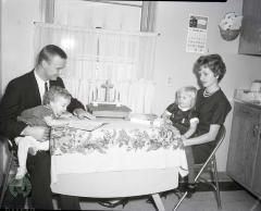 Reverend James Kragness And Family, Glenwood, Minnesota 