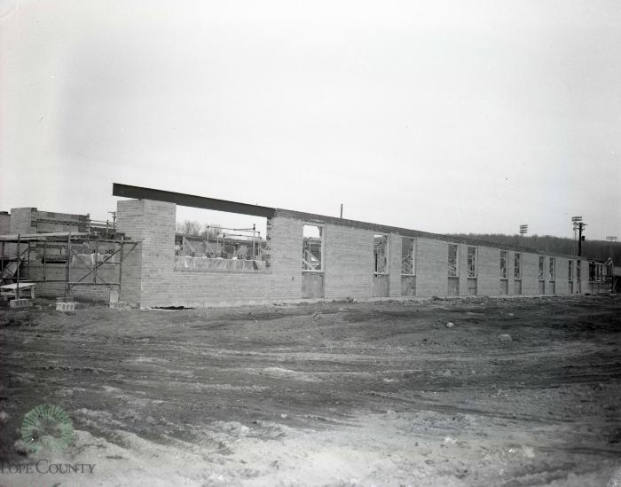 Glenwood Retirement Home Building Progress, Glenwood, Minnesota 