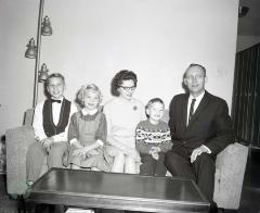 Reverend John Spencer And Family, Glenwood, Minnesota 