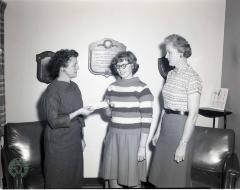 Marie Feigum Receives Scholarship, Glenwood, Minnesota 