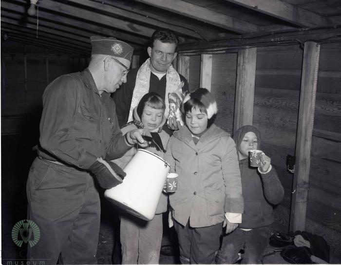 VFW Minnewaska Post Keeps Skaters Warm With Hot Chocolate, Glenwood, Minnesota 
