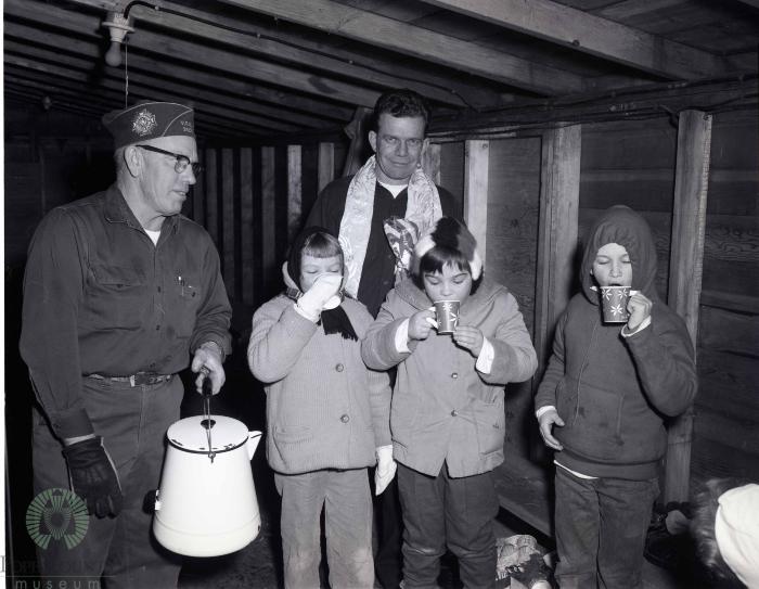 VFW Minnewaska Post Keeps Skaters Warm With Hot Chocolate, Glenwood, Minnesota 
