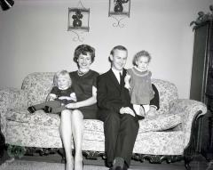 Reverend James Kragness And Family, Glenwood, Minnesota 