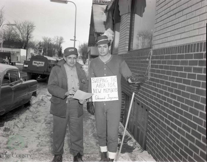 Bill Noyes and Dick Anderson, Glenwood, Minnesota 