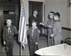 American Legion Post 187 Presents New 50 Star Flags, Glenwood, Minnesota 