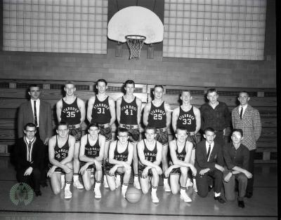 1963 Starbuck High School Boys Basketball, Starbuck, Minnesota 