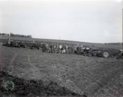 Neighbor Farmers Come to Phillip Stavos Aid, Ben Wade Township, Minnesota 