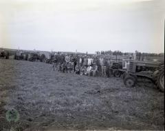 Neighbor Farmers Come to Phillip Stavos Aid, Ben Wade Township, Minnesota 