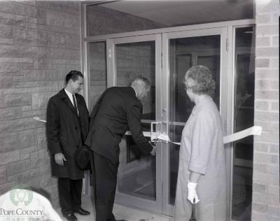 Lakeview Nursing Home Officially Open, Glenwood, Minnesota 