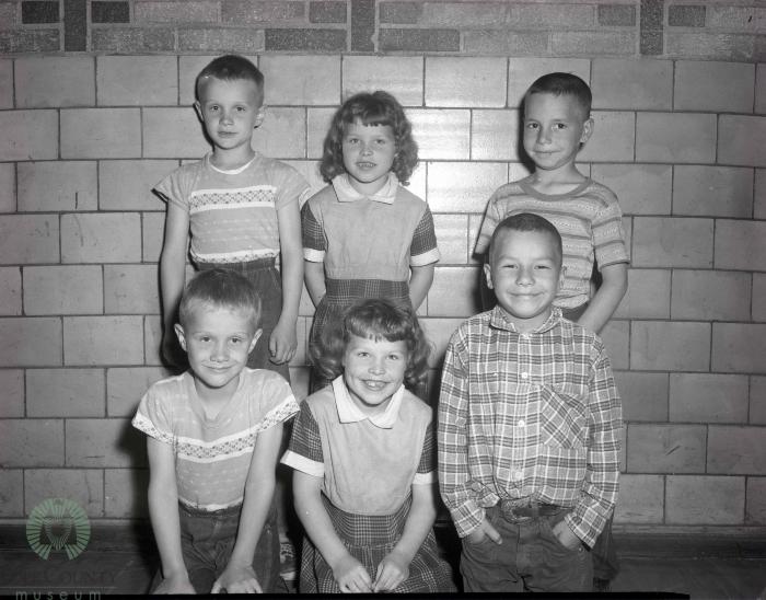 1963 First Grade Three Sets Of Twins, Glenwood, Minnesota 
