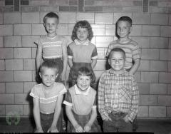 1963 First Grade Three Sets Of Twins, Glenwood, Minnesota 