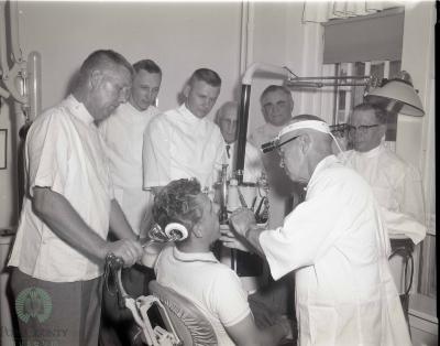 Pope County Dentists Train for Oral Cancer Examination, Glenwood, Minnesota 