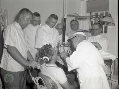 Pope County Dentists Train for Oral Cancer Examination, Glenwood, Minnesota 