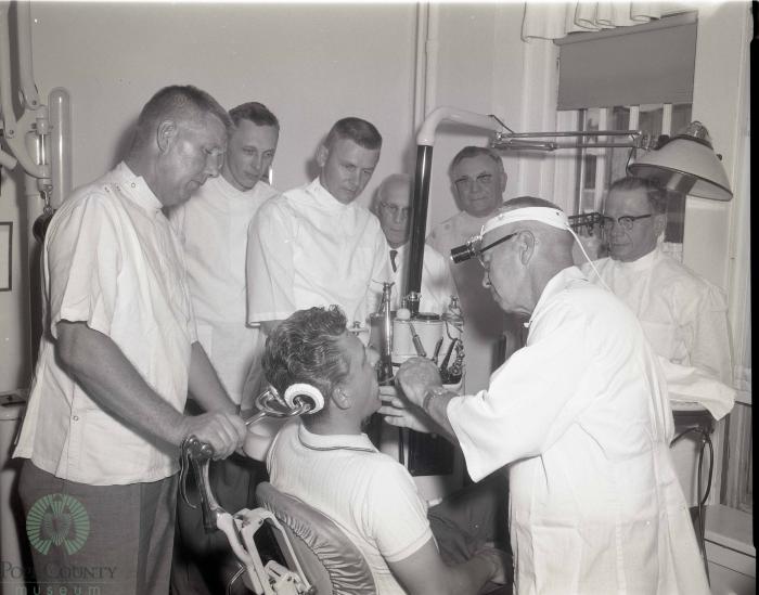 Pope County Dentists Train for Oral Cancer Examination, Glenwood, Minnesota 