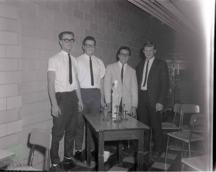 1963 Glenwood High School Football Potluck Supper, Glenwood, Minnesota 
