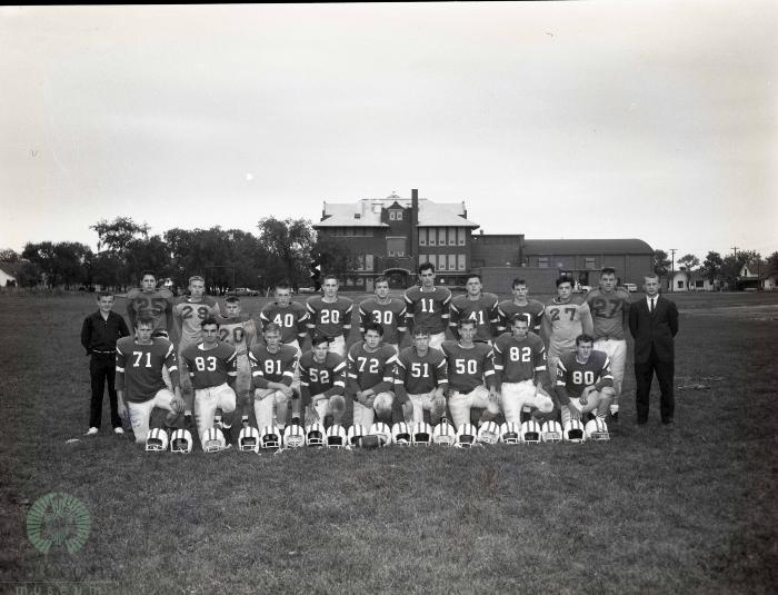 1963 Villard High School Football Team, Villard, Minnesota 