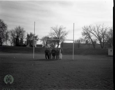 Glenwood High School Football Field Moved To New Location, Glenwood, Minnesota 