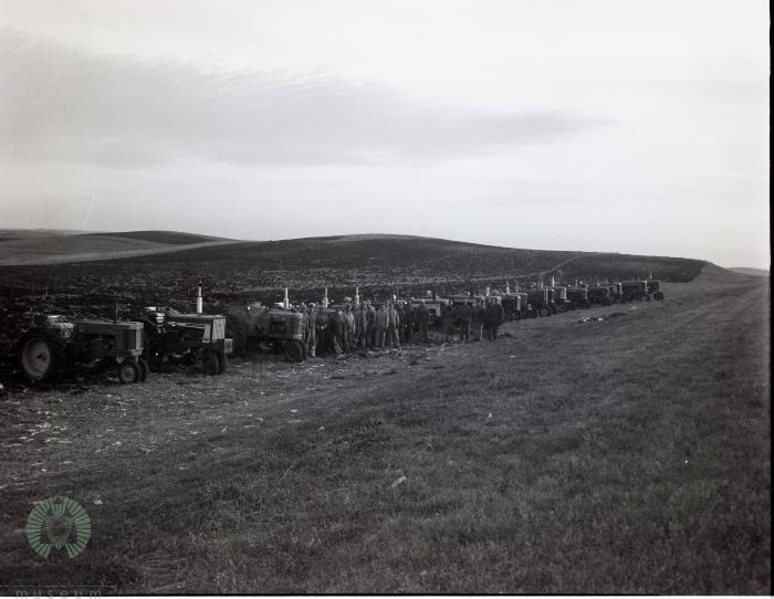 Barsness Lutheran Congregation Plowing Bee, Barsness Township, Minnesota 