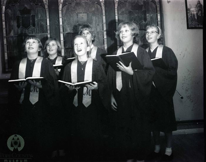 Glenwood Methodist Church Junior Choir, Glenwood, Minnesota 