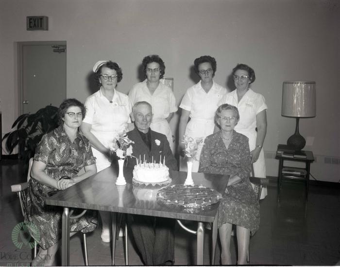 Ole N. Barsness Celebrates 80th Birthday, Glenwood, Minnesota 