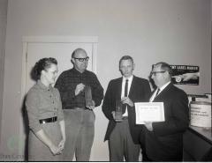 Honored For Their Work With The American Cancer Society, Glenwood, Minnesota 