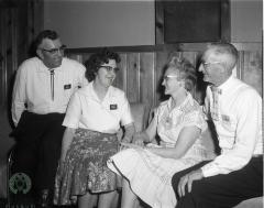 Square Dancers At Lakeside Ballroom, Glenwood, Minnesota 