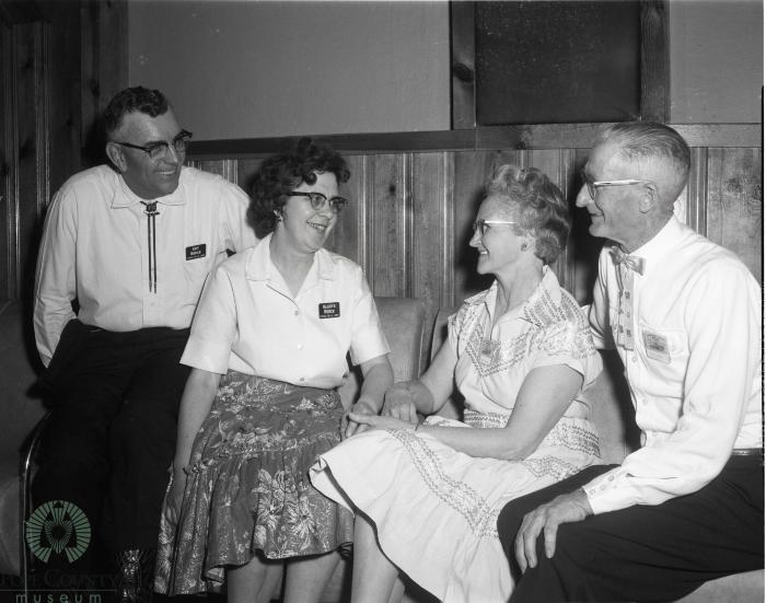 Square Dancers At Lakeside Ballroom, Glenwood, Minnesota 